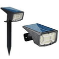 thumbnail image 3 of Foco solar para exteriores de 50 LED, 2 unidades, resistente al agua IP67, 860 LM, con 2 modos de iluminación para jardín, patio y entrada., 3 of 5