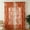 Orange, variant on XUELC Lace Sheer Curtains Long Boho Floral Embroidery Curtains 2 Panel Set Rod Pocket Light Filtering Sheers for Bedroom Living Room