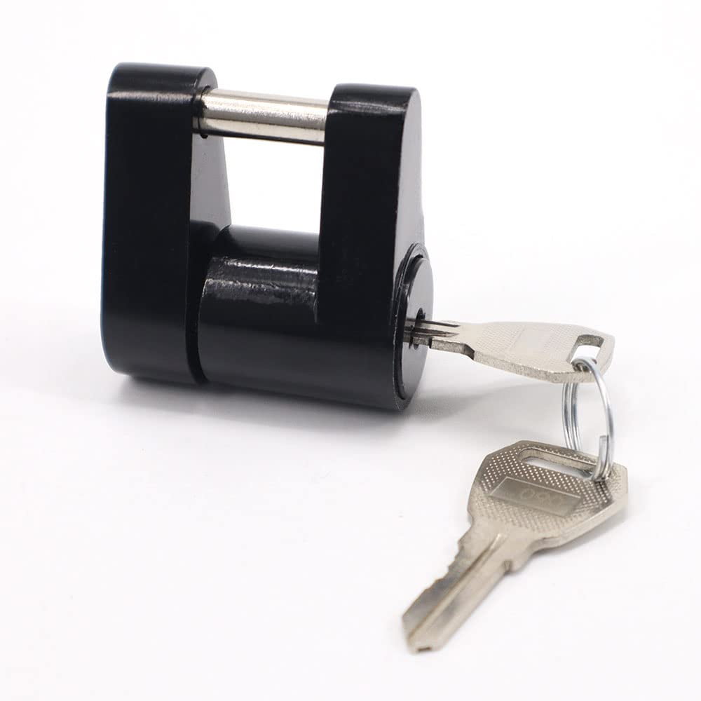 scottchen PRO Trailer Hitch Coupler Lock, Black Dia 1/4 Inch Tongue