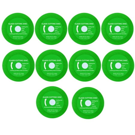 

Glass Cutting Blade New Ultra-Thin Diamond Tile Blade Cutting Wheel Porcelain Saw Thin Saw Blade Wheel (10Pcs)