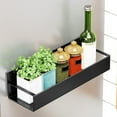 thumbnail image 6 of Magnetic Refrigerator Shelf, Spice Rack Organizer for Fridge, Magnet Shelves for Side of Refrigerator Heavy Duty, Metal Shelving Kitchen Organizer for Oven over the Stove for Space Saver(1pc-small), 6 of 8