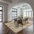 thumbnail image 3 of Korhani Aria Beige Washable Indoor Area Rug, 6'x8', Designed for All Life Stages, 3 of 5