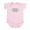 Petal Pink, variant on CafePress - Because Air Traffic Controller Infant Bodysuit - Baby Light Bodysuit, Size Newborn - 24 Months