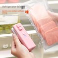 thumbnail image 4 of 5th Gen Rechargeable Mini Bag Sealer & Opener - Portable USB-Powered 400mAh Food Saver for Snacks, Leftovers | Lightweight Pink Sealing Tool with Logo Customization, Ideal for Home & Travel Use in, 4 of 5
