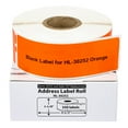 thumbnail image 6 of HOUSELABELS Compatible DYMO 30252 ORANGE Address Labels (1-1/8" x 3-1/2"), strong permanent adhesive, compatible with DYMO LW 450, 4XL, Rollo & Zebra Desktop Printers, 32 Rolls /11200 Labels, 6 of 9