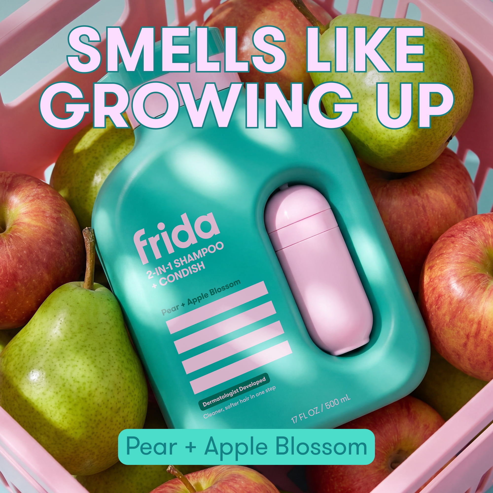 Frida for Kids 2-in-1 Shampoo & Conditioner for Kids, Hair Care, 17 fluid ounce