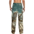 thumbnail image 3 of Daiia Roman Chariot Horse Race Men's Sleep Pant with Pockets and Drawstring,Pajama Pants-Small, 3 of 9