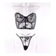 thumbnail image 3 of Coordinado Blanco Bralette Corset Lenceria Tang Conjunt Sexy, 3 of 8