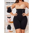thumbnail image 4 of Athlemo Plus Size Women's Shapewear Tummy Control High Waisted Butt Lifting Shapewear Body Shaper Thigh Slimmer, 4 of 7