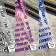thumbnail image 4 of 3D Fashion Nail Art Sticker Manicure Designs High Quality Embossed Woolen Cloth Texture Winter Self Adhesive Sticker T-1023, 4 of 10