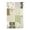Green, variant on Sheer Curtains 108 Inches Long, Spring Floral Semi Sheer Curtains Light Filtering Window Treatment, Dark Purple Flowers Patchwork Grid Bohemia Privacy Voile Drapes for Living Room 52x108 Inch