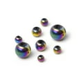 thumbnail image 2 of Cousin DIY Glass Rainbow Filler Beads, Multicolor, 480 Piece, Unisex, Model# AJM61214042, 2 of 9