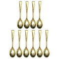 thumbnail image 6 of FONDOTIN Set of 48 Golden Disposable Plastic Spoons for Home Use with Smooth and Rounded Edges, 6 of 6