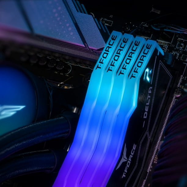 Teamgroup T-Force Delta Rgb Ddr5 Ram 64Gb (2X32Gb) 6000Mhz Pc5