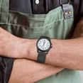 thumbnail image 4 of Man Quartz Wrist Watch Woven Nylon Male Watch Fashion Sports Wrist Watches Calendar Quartz Wrist Watch (Army Green), 4 of 4