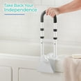 thumbnail image 7 of Modern Innovations Adjustable Bathtub Grab Bar, 7 of 7