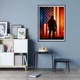 thumbnail image 7 of Diamond Art Kit for Adults, Firefighter Silhouette American Flag Diamond Painting for Adults Beginners, DIY Diamond Art Painting Kits, 5D Diamond Painting Crafts for Home Decor 12x16 Frameless, 7 of 7