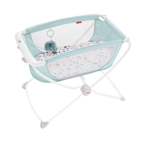 Fisher Price Gnx44 Rock With Me Bassinet Pacific Pebble Walmart Canada