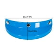 thumbnail image 6 of Down Universal Motorcycle 3 Snap-Button Visor Flip Up Down Open Face Helmet Wind, 6 of 6