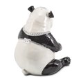 thumbnail image 3 of Bejeweled Black White Color Finish MANDA PANDA Large Panda Trinket Box, 3 of 5
