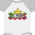 thumbnail image 4 of Inktastic 50% Mexican 100% Awesome Boys or Girls Baby Bodysuit, 4 of 5