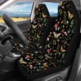 thumbnail image 3 of Pzuqiu Butterfly Leaf Pattern Breathable Car Seat Covers, Easy to Install Full Set Fit for Cars, 3 of 10