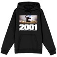 thumbnail image 2 of 2001: A Space Odyssey Monkey on a Deserted Island Promo Art Men's Black Graphic Hoodie-Small, 2 of 3