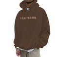 thumbnail image 3 of Christian Hoodies for Men 2025 I Am The One He Left The 99 To Rescue Me Hoodie Hooded Sweatshirt with Pockets Pullover, 3 of 6
