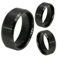 thumbnail image 4 of UDIYO Fashion 8MM Titanium Steel Band Ring Men Wedding Engagement Jewelry Black, 4 of 5