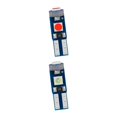 thumbnail image 1 of koolsoo 2× Motorcycles Interior Light 3030 3SMD Indicator Fits for Dashboard Lights StyleD, 1 of 9