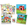 thumbnail image 3 of Colorforms Pegatinas para niños - Libro de pegatinas Juego de imágenes de granja Artes y manualidades Pegatinas para niños pequeños Piezas reposicionables para una diversión sin fin de historias para, 3 of 5