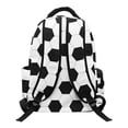 thumbnail image 2 of Kuiaobaty Soccer Ball Print Backpack for Kids Boys 17 Inch Backpack with Bottle Holder Roomy Sturdy School Bag Bookbags for School, 2 of 7