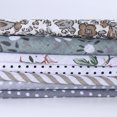 thumbnail image 2 of 7pcs 25\*25Cm Cotton Fabric Printed Cloth Sewing Quilting Fabrics For Needlework DIY Handmade Accessories grey 25x25cm, 2 of 8