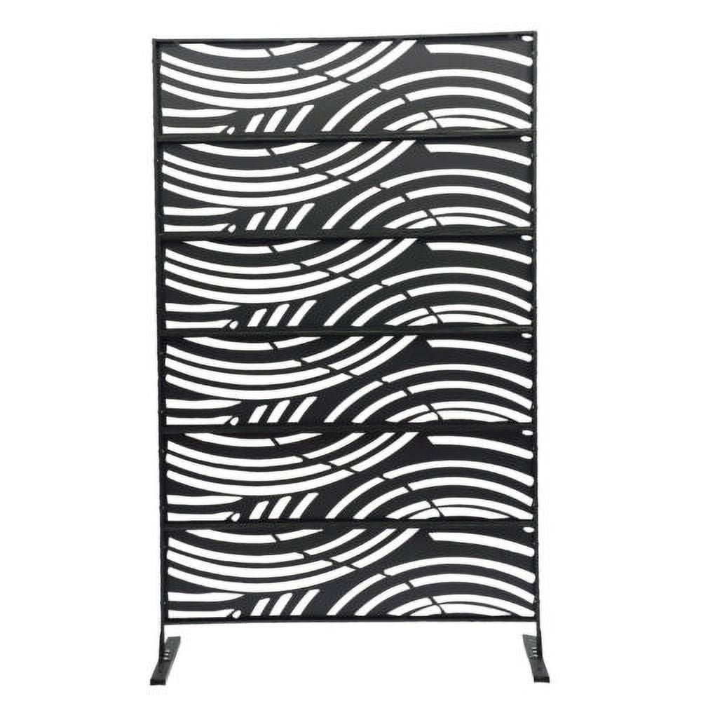 Outdoor Screen Partition Patio Privacy Divider Room Decorative Hollow-Out Design
