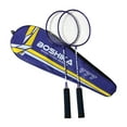 thumbnail image 1 of Ensemble de 2 Raquettes de Badminton Durable pour Sports Extérieurs Jeu de Jardin Pelouse, 1 of 9