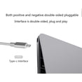 thumbnail image 5 of type-c vers RJ45 Alliage d'Aluminium Carte Réseau Gigabit 3.0hub port Réseau Externe station d'Accueil Macbook, 5 of 5