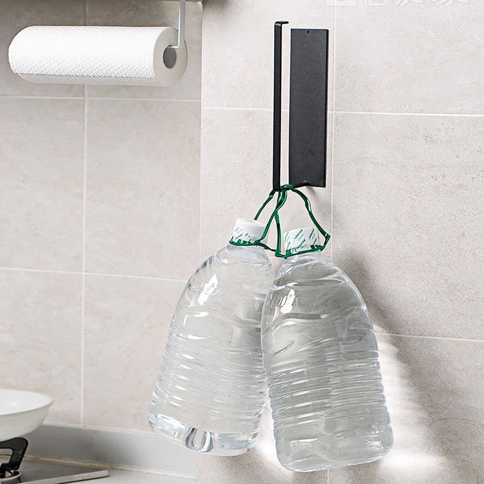 Binwennn Cabinet Mounted Under The Paper Towel Rack Wall Hanging