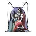 thumbnail image 1 of Goofa The Nightmare Before Christmas Print Drawstring Backpack Bag Sport Gym Sackpack Cinch Bags Drawstring Bags Draw String Sport Bag-Small, 1 of 6