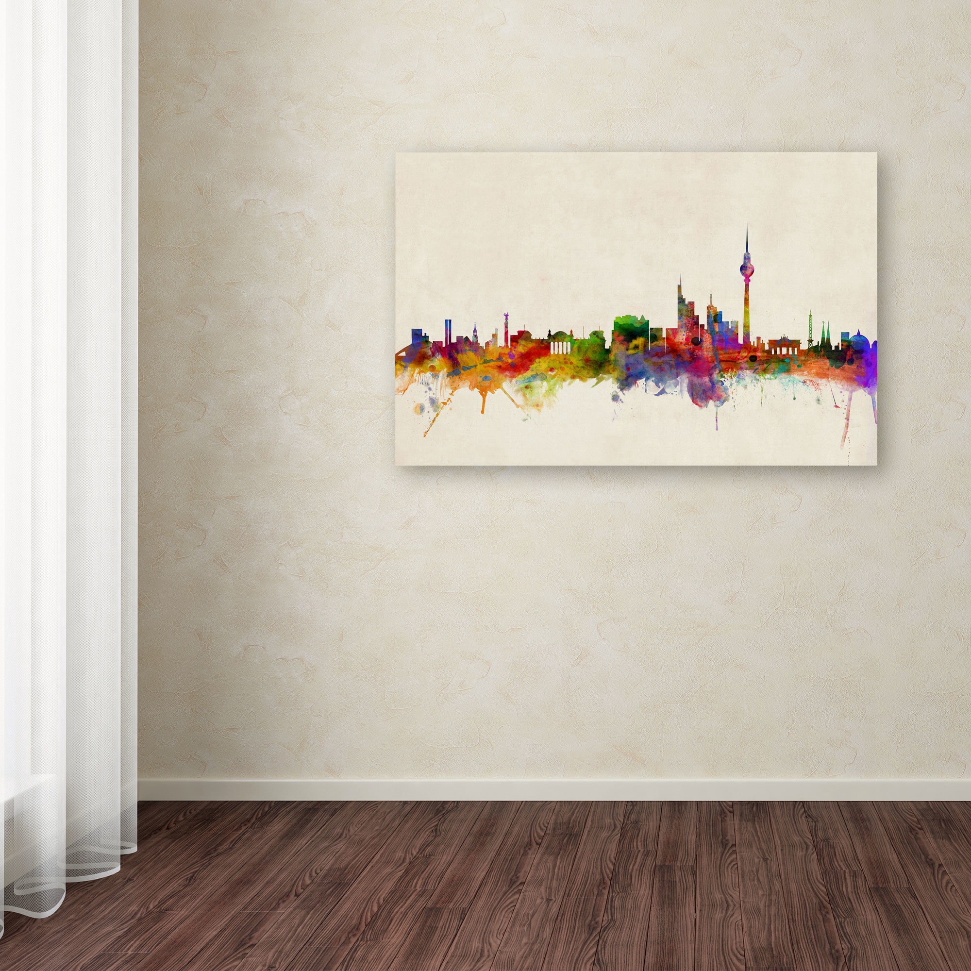 Trademark Fine Art "Berlin, Germany" Canvas Art by Michael Tompsett