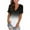 #7-Black, variant on Pntutb Womens Print Casual Gradient V-Neck Short Sleeve Loose T-Shirt Tops