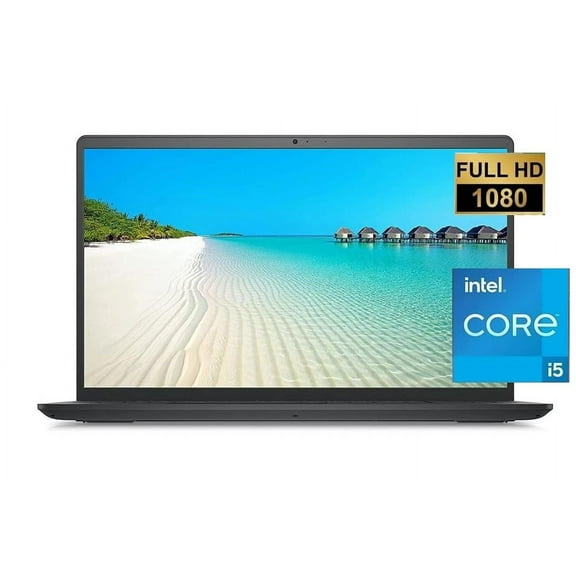 DELL 2023 Inspiron 15 Business Laptop, 15.6" 1920x1080 FHD, 12th Gen Intel i5-1235U 4.4 GHz, 12G RAM, 256GB SSD,Win 11 Home, Webcam,Bluetooth, Carbon Black
