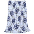 thumbnail image 2 of Sikiie Turtle with Blue Stones Ultra-Soft Micro flannel Blanket Luxury All Seasons Warm Blanket for Bedding Sofa and Travel (4 sizes)-60"x50", 2 of 7