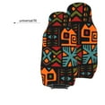 thumbnail image 6 of XMXT 2Pcs Car Seat Cover Decor Protector, African Tribal Decoration Graffiti Front Seat Covers for Cars SUVs, Universal Fit, 6 of 9