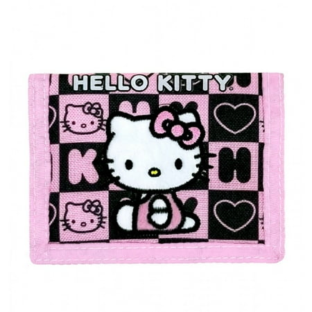 Hello Kitty Dice Black Trifold Wallet #82354