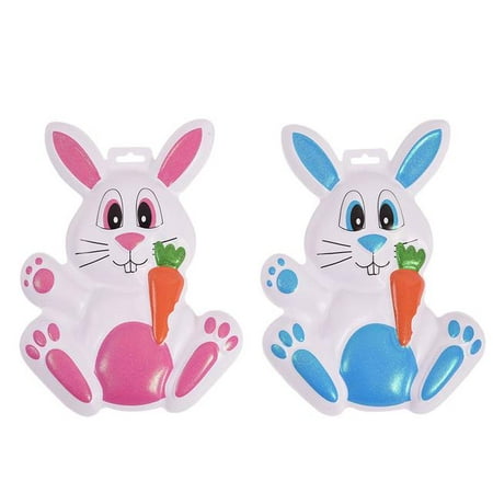 10 Easter  Rabbit Decoration 2 Assortments Case of 48 