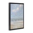 thumbnail image 2 of Stupell Industries Coastal Ocean Flight Seagulls Black Floating Frame Canvas Art, 17 x 25, by Creative Studio, 2 of 8