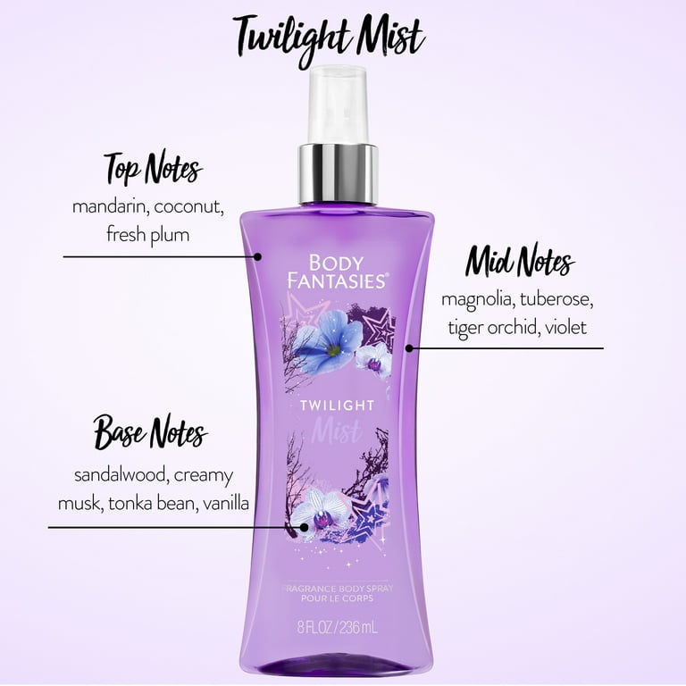 Body Fantasies Signature Twilight Body Spray, 8 oz