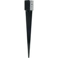 thumbnail image 4 of Simpson Strong-Tie E-Z Spike Steel Black Powder-Coated Fence Post Spike FPBS44, 4 of 4