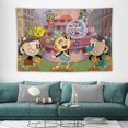 thumbnail image 3 of Cuphead Show Mugman Chalice Tapestry Luxury Wall Hanging Tapestries Decoration For Living Room Bedroom Dormitory Mural Blanket Wall Art Tapestry, 3 of 8