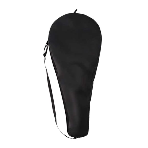 Bolsa de tenis individual, funda portátil para raqueta de tenis, funda de tela Oxford para transporte de raquetas.
